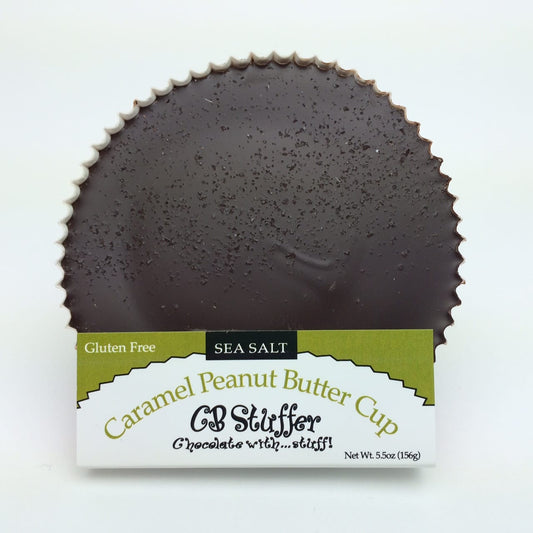 CB Stuffers Dark Chocolate Sea Salt Caramel Peanut Butter Cup - Dusty's Country Store