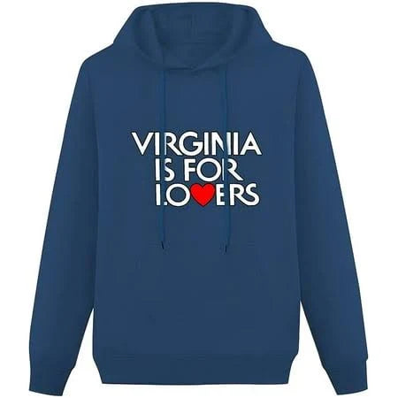 Virginia is For Lovers Dark Blue Hoodie