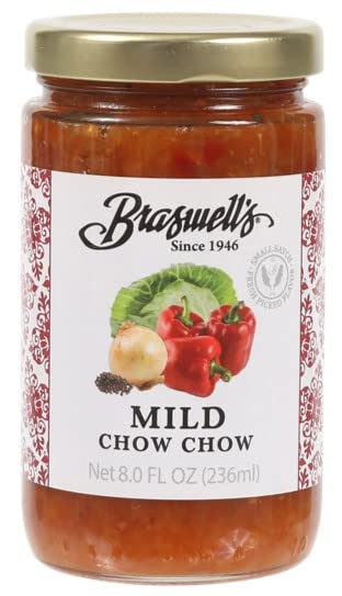 Braswell's Mild Chow Chow 8 OZ - Dusty's Country Store