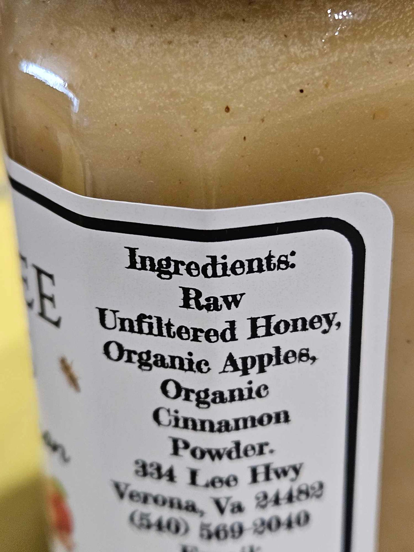 Gentle Bee Apiaries Raw Apple Cinnamon Creamed Honey 9OZ - Dusty's Country Store