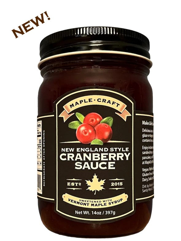 Maple-Crafted Cranberry Sauce - Dusty's Country Store