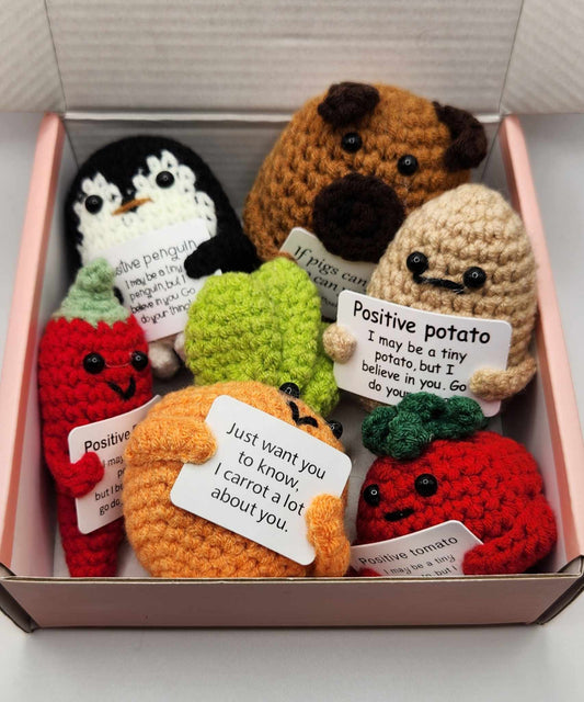 Crochet Emotional Animals and Veggies - Dusty's Country Store