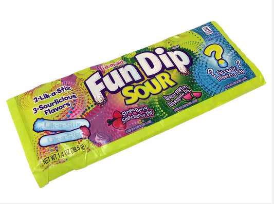 Lik-M-Aid Fun Dip Sour - 1.4 oz - Dusty's Country Store