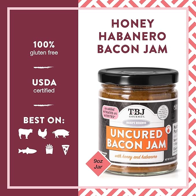 TBJ Gourmet Honey Habanero Bacon Jam - Dusty's Country Store