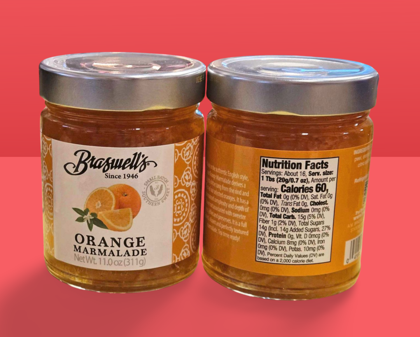 Braswell's Orange Marmalade 11 oz - Dusty's Country Store