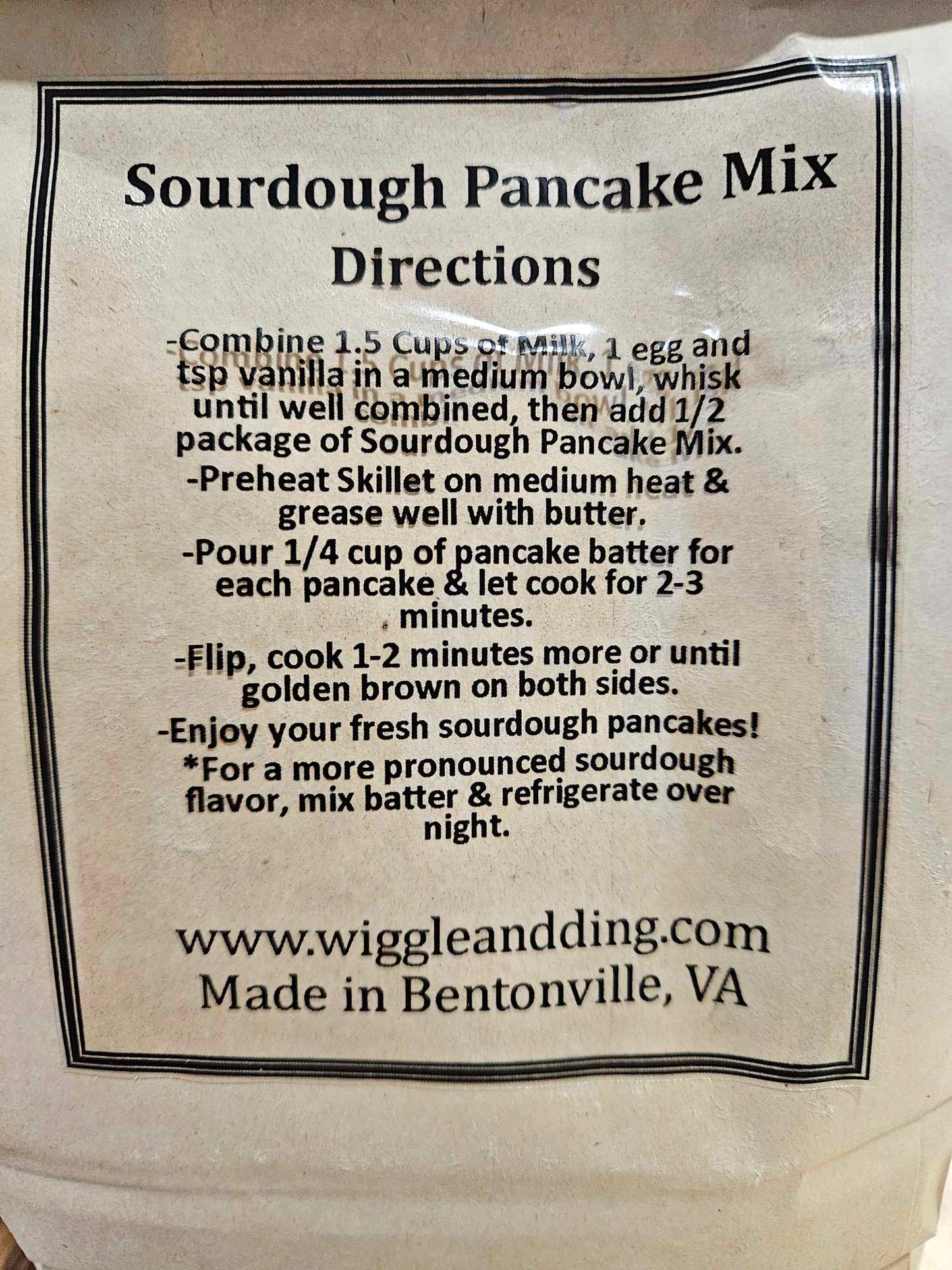 Sourdough Pancake Mix - Dusty's Country Store