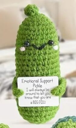 Crochet Emotional Animals and Veggies - Dusty's Country Store