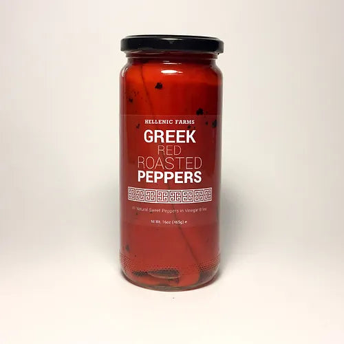 Hellenic Farms Greek Roasted Red Peppers - Dusty's Country Store