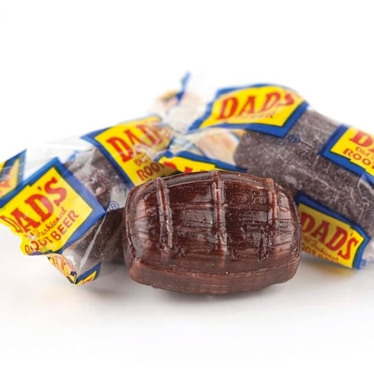 Dad's Root Beer Barrels, 1-Pound Bag, Individually Wrapped - Dusty's Country Store