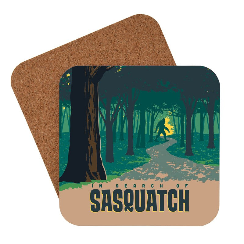 In Search of Sasquatch Coaster - Dusty's Country Store