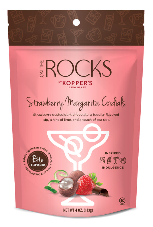 Kopper's On The Rocks Chocolate Strawberry Margarita Cordials - 4 OZ - Dusty's Country Store