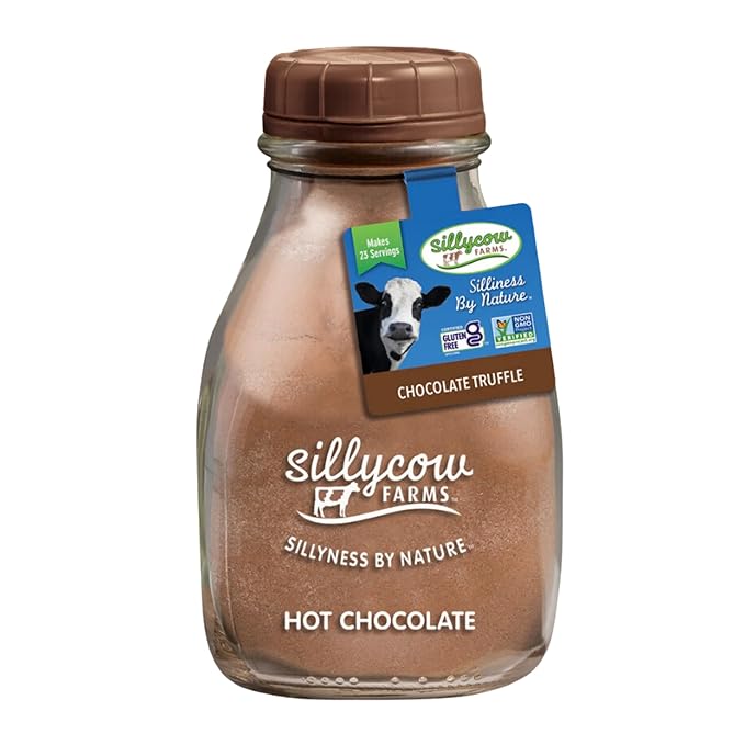 Silly Cow Farms Hot Chocolate, Chocolate Truffle, 16 Oz - Dusty's Country Store